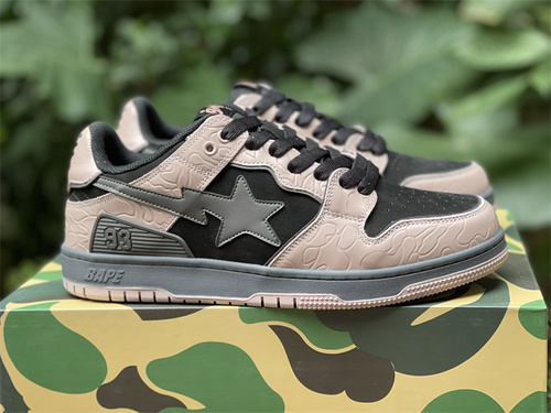 Original version_ solebox x bape. alliance. Black powder gray color_ full code shipment 36--45-e6645414